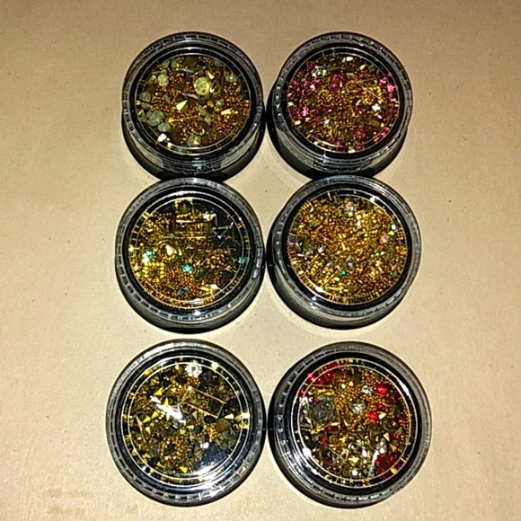 NWT 6 pc Nail decor sets - Picture 1 of 8